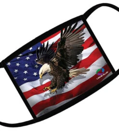 American Eagle Flag Face Covering