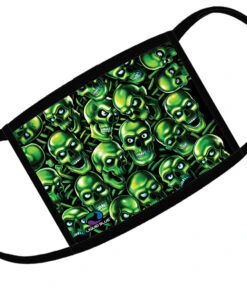 Skull Pile Face Covering