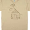 Trojan Rabbit Tan T-Shirt