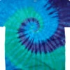 Cool Spiral Youth Unprinted Tie-Dye T-Shirt