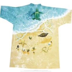 Turtle Beach Tie-Dye T-Shirt -BOWIE Shop 11146b 06134.1471453728