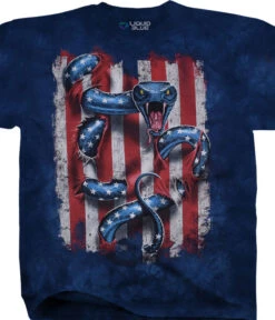 American Serpent Tie-Dye T-Shirt