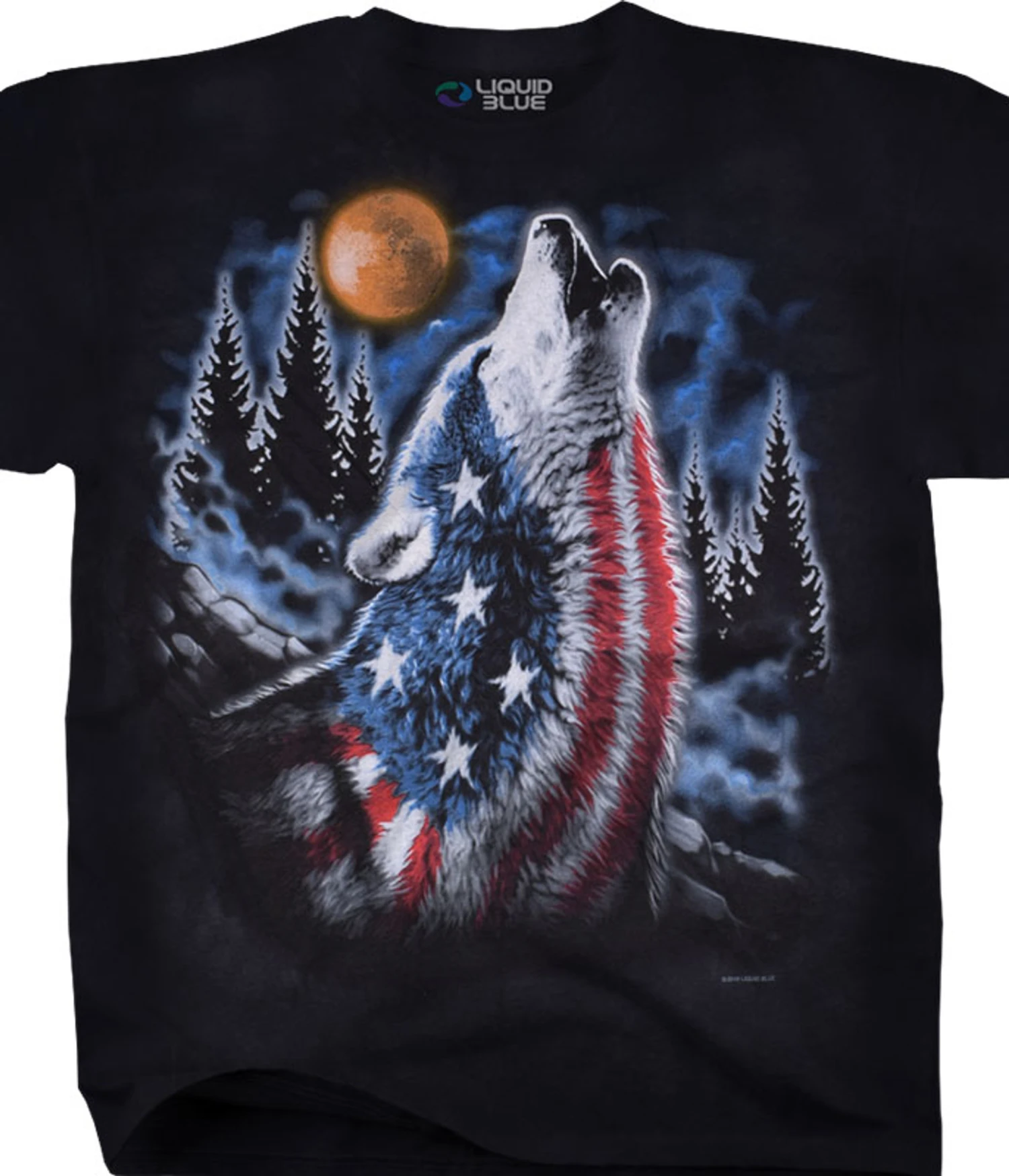 American Howl Tie-Dye T-Shirt 1 American Howl Tie-Dye T-Shirt