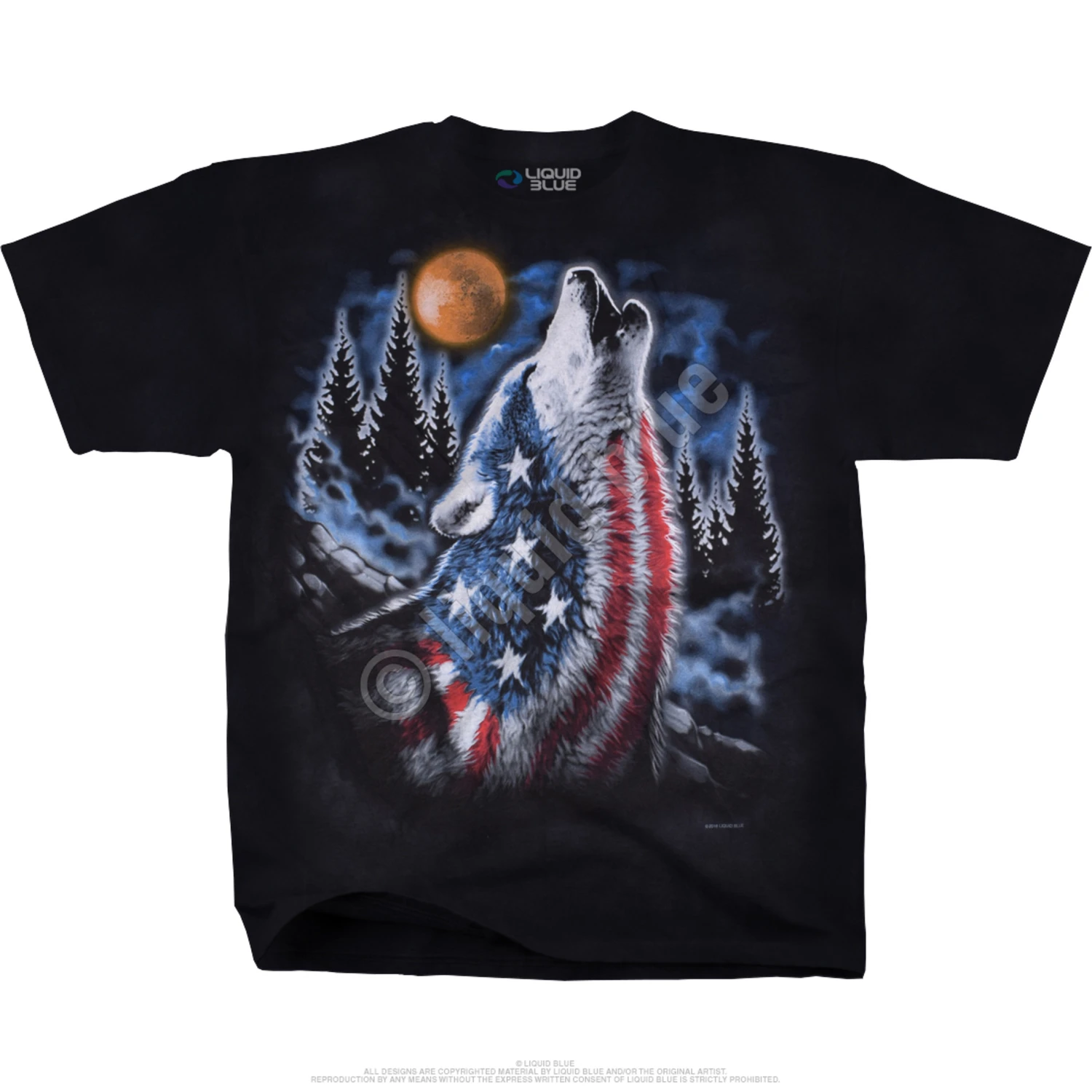 American Howl Tie-Dye T-Shirt 2 American Howl Tie-Dye T-Shirt - Image 2
