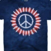 Peace Concentric Tie-Dye T-Shirt