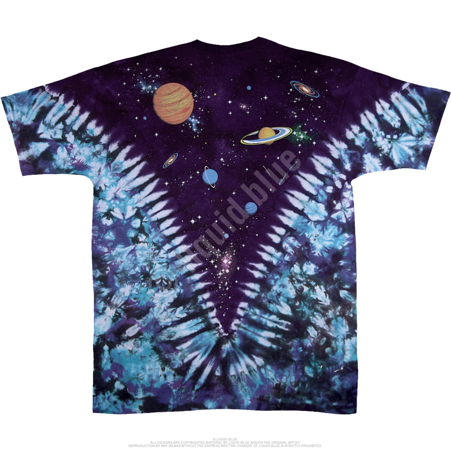 Space Top Tie-Dye T-Shirt 3 Space Top Tie-Dye T-Shirt - Image 3