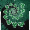 Shamrock Spiral Tie-Dye T-Shirt