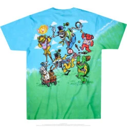 Join The Band Tie-Dye T-Shirt -BOWIE Shop 11190b 09340.1550510485