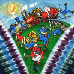 Casey Jones Tie-Dye T-Shirt -BOWIE Shop 11312b artwork 70142.1628098766