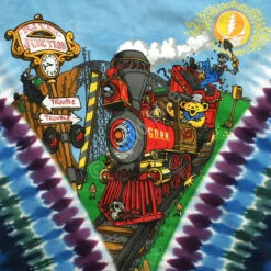 Casey Jones Tie-Dye T-Shirt -BOWIE Shop 11312f artwork 07551.1628098766