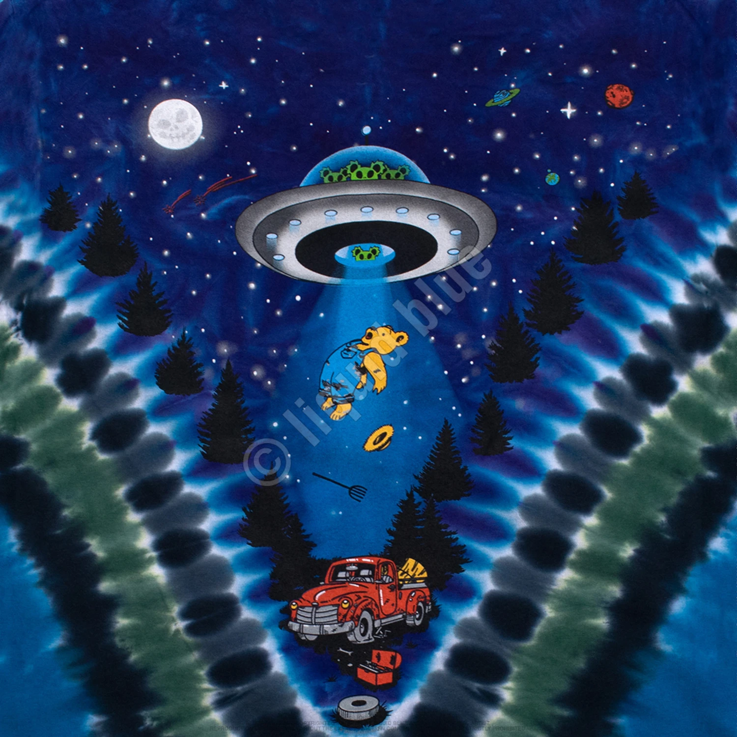 Abduction Tie-Dye T-Shirt 3 Abduction Tie-Dye T-Shirt - Image 3