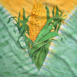 Corn Tie-Dye T-Shirt -BOWIE Shop 11402b artwork 46720.1490648264