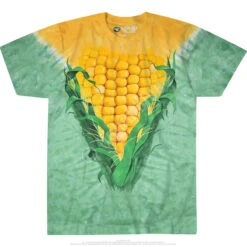 Corn Tie-Dye T-Shirt -BOWIE Shop 11402f 96790.1490648264