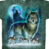 Wolf Moon Tie-Dye T-Shirt