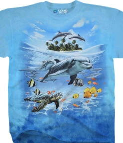 Dolphin Domain Tie-Dye T-Shirt