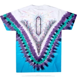 Crystal Top Tie-Dye T-Shirt -BOWIE Shop 11460b 15446.1548708633