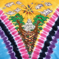 Psychedelia Tie-Dye T-Shirt 9 Psychedelia Tie-Dye T-Shirt -BOWIE Shop 11466b artwork 73220.1675269246