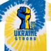 Ukraine Strong Tie-Dye T-Shirt