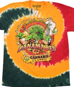 Panama Red Tie-Dye T-Shirt