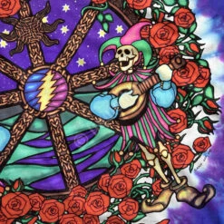 Celtic Mandala Tie-Dye T-Shirt -BOWIE Shop 11502b artwork1 17257.1623955529