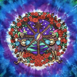 Celtic Mandala Tie-Dye T-Shirt -BOWIE Shop 11502b artwork 58680.1623955529