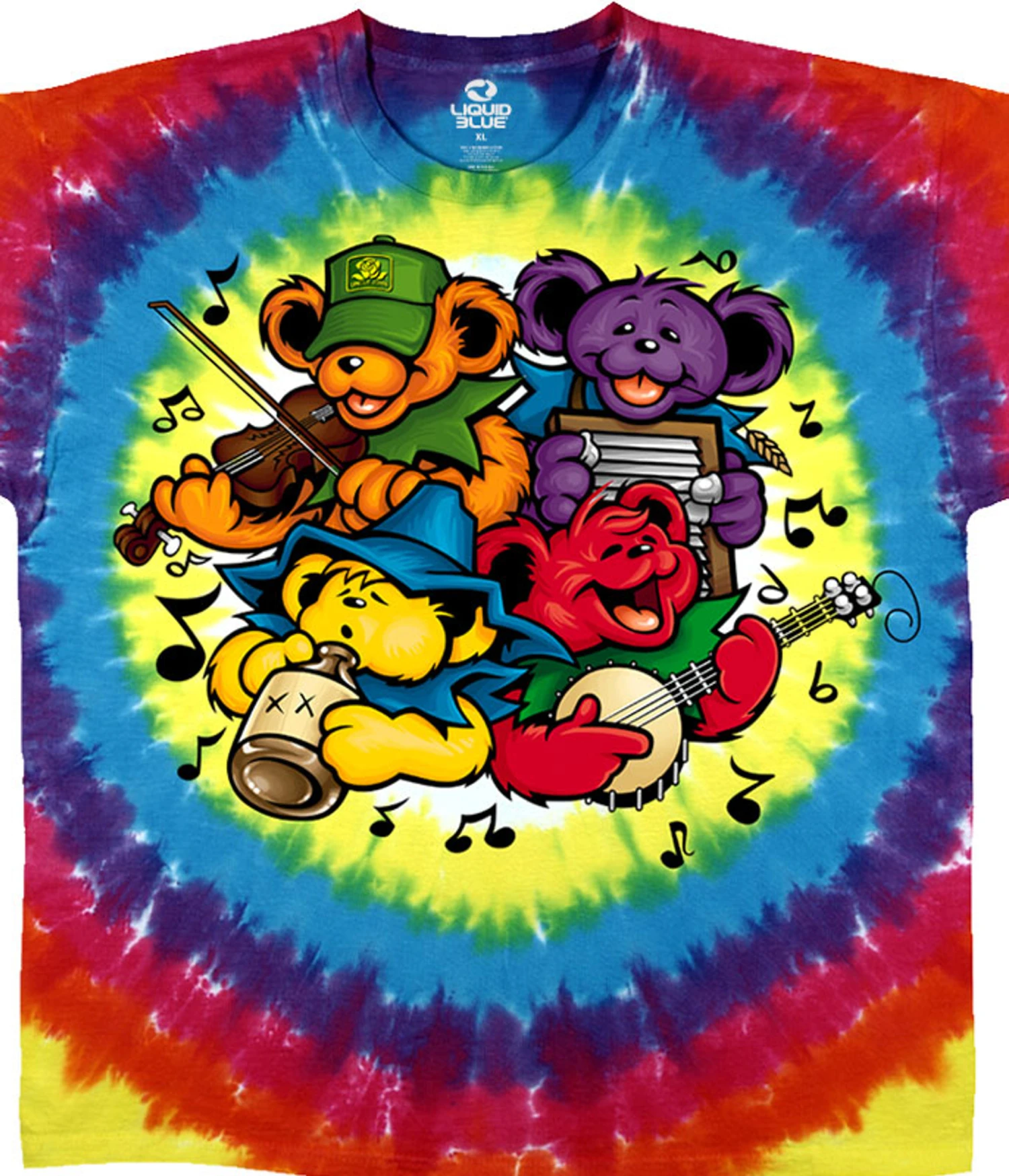 Bear Jamboree Tie-Dye T-Shirt 1 Bear Jamboree Tie-Dye T-Shirt