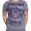 Pink Floyd Live Heather Grey Poly-Cotton T-Shirt