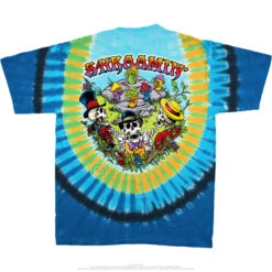 Shroomin' Tie-Dye T-Shirt -BOWIE Shop 11704b 02358.1392227267