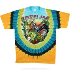 Sunrise Jam Tie-Dye T-Shirt -BOWIE Shop 11705f 11160.1392227093