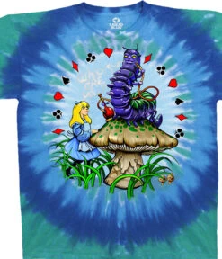 Alice And Caterpillar Tie-Dye T-Shirt