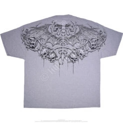 Crypt Caller Grey Athletic T-Shirt -BOWIE Shop 11724b P 48854.1469653022