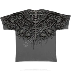 Crypt Caller Grey Athletic T-Shirt -BOWIE Shop 11724b 29408.1389218376