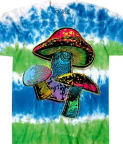 Psychedelic Shrooms Tie-Dye T-Shirt
