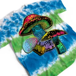 Psychedelic Shrooms Tie-Dye T-Shirt 10 Psychedelic Shrooms Tie-Dye T-Shirt -BOWIE Shop 11753f perspective 62783.1532375087