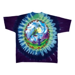 Mushroom Haven Tie-Dye T-Shirt -BOWIE Shop 11778b 25187.1457464961