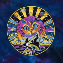 Alice Silhouette Tie-Dye T-Shirt -BOWIE Shop 11779f artwork 31495.1655139999