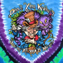 Dont You Know Tie-Dye T-Shirt -BOWIE Shop 11780f artwork 38205.1550510825