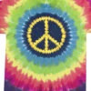 Hippie Peace Tie-Dye T-Shirt