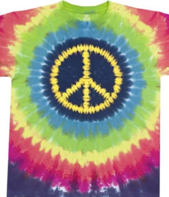 Hippie Peace Tie-Dye T-Shirt