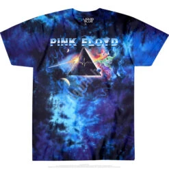 Pink Floyd Pulsar Prism Tie-Dye T-Shirt -BOWIE Shop 11818f 29702.1488401266