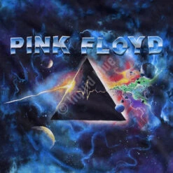 Pink Floyd Pulsar Prism Tie-Dye T-Shirt -BOWIE Shop 11818f artwork 23435.1488402246
