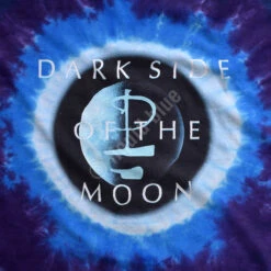 Pink Floyd Dark Side Galaxy Tie-Dye T-Shirt -BOWIE Shop 11822b artwork 80480.1488825127