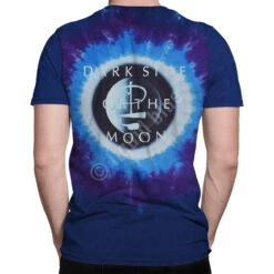 Pink Floyd Dark Side Galaxy Tie-Dye T-Shirt -BOWIE Shop 11822b body 93362.1488826760