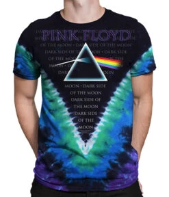 Pink Floyd Dark Side Vdye Tie-Dye T-Shirt