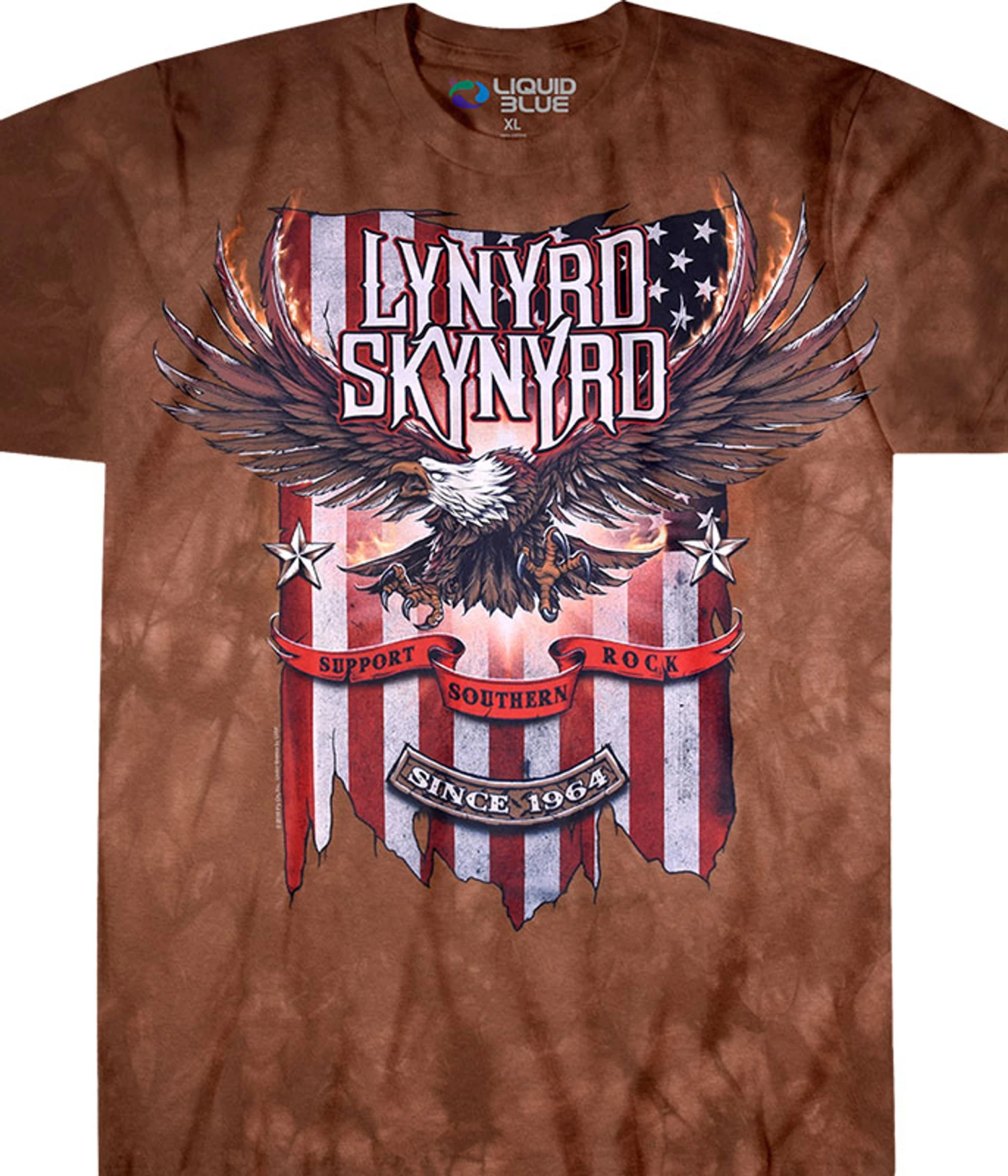 Support Southern Rock Tie-Dye T-Shirt 1 Support Southern Rock Tie-Dye T-Shirt