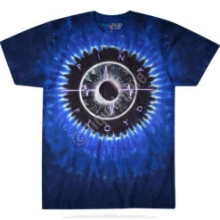 Pink Floyd Pulse Concentric Tie-Dye T-Shirt -BOWIE Shop 11837f 78753.1488401228