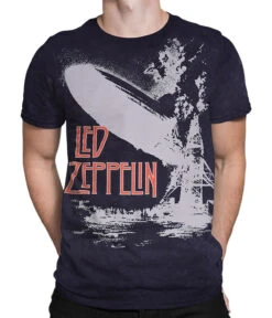 Exploding Zeppelin Tie-Dye T-Shirt
