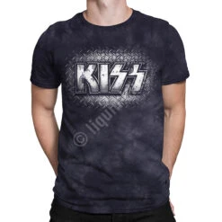 KISS Metal Tie-Dye T-Shirt -BOWIE Shop 11876f body 35005.1628104186