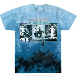 Genesis The Lamb Lies Down Tie-Dye T-Shirt -BOWIE Shop 11880f 78290.1496935572