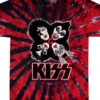 KISS Burst Tie-Dye T-Shirt